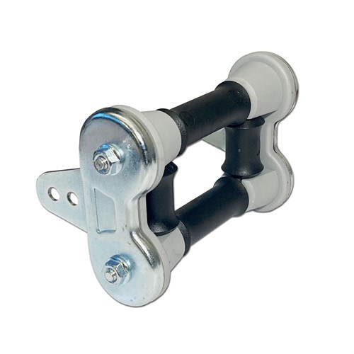 Slangstyrning, 4 hjul (A-V)