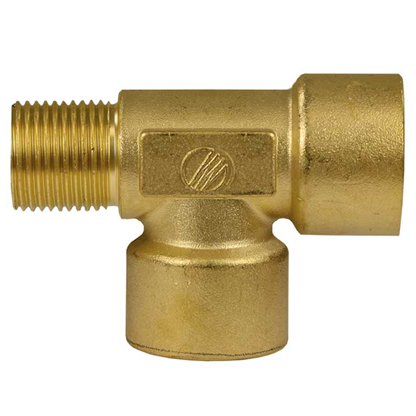 T-rör 3/8" M.F.F Max 350 bar