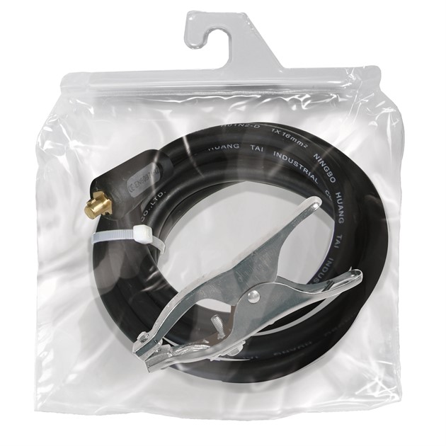 Återledarklämma med kabel 35mm² 4m 400A DX35/50