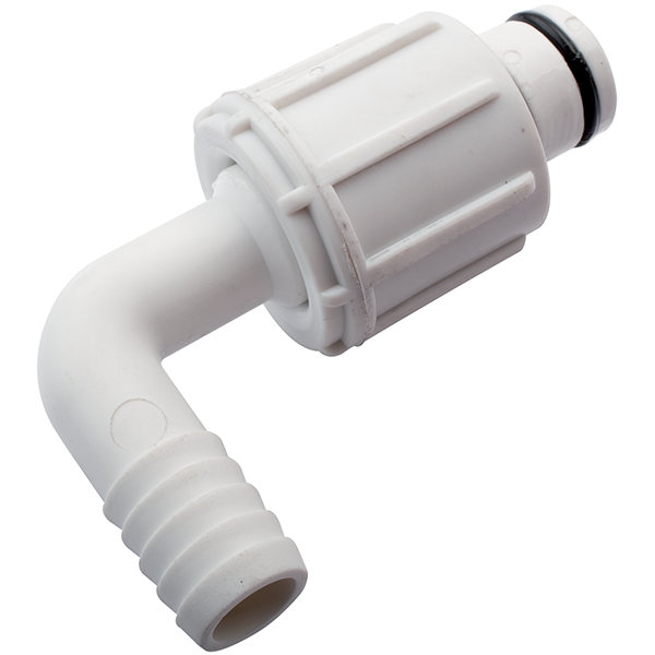 Plast svivelled  D.19 till VG-VGL-VGX-VGLX vit. kvadrat ring20,30x2,62