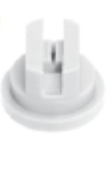 Munstycke 110° 08 vit