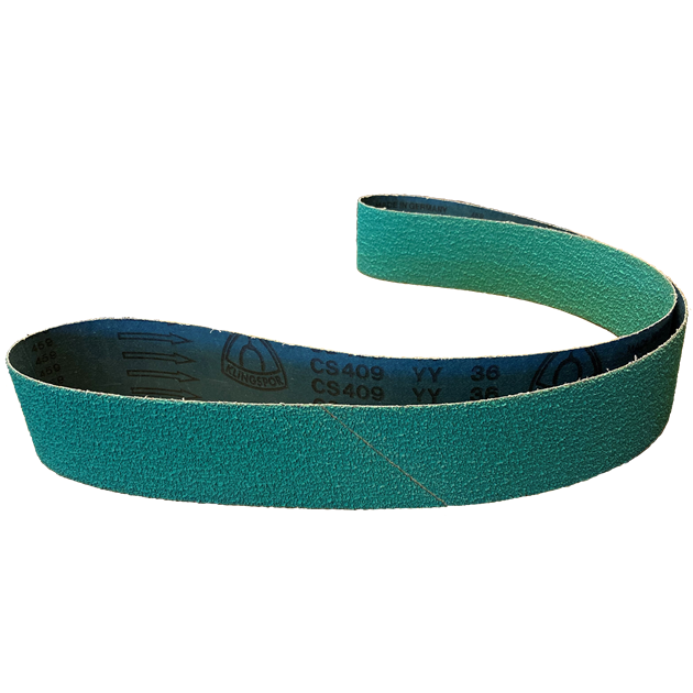 Slipband 75x2000 24 r-grön