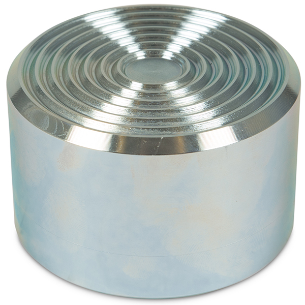 THR214 Tryckhuvud  räfflat 25 ton