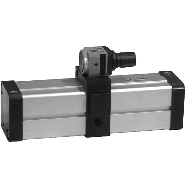 Booster med regulator 100mm 2-8bar till 4-16bar