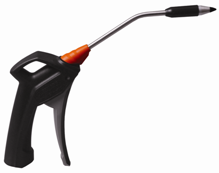 Blåpistol, metal blåsrör med ljuddämpare