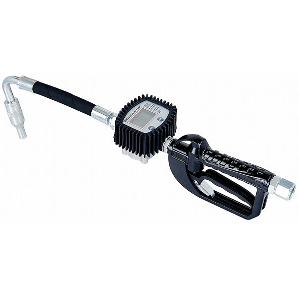 Oljehandtag digital mätare med slang, 1/2"BSP 1-35 l/min