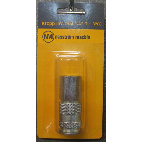 Kropp inv. fast 1/4" R