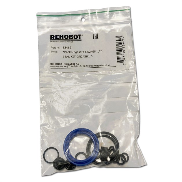 Packningssats GK2/GH1,25  Skickas utan 23592 Stödring