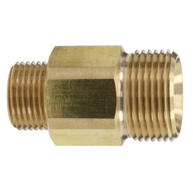 Adapter M22 M-3/8" M Max 400bar lång