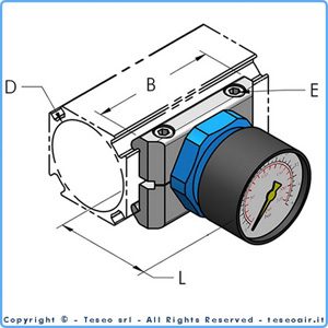 AP20 Manometer platta komp.