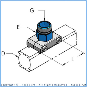 AP40 anslutn.platta utv g1"BSP
