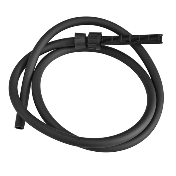 Slang med integrerat smutsfilter