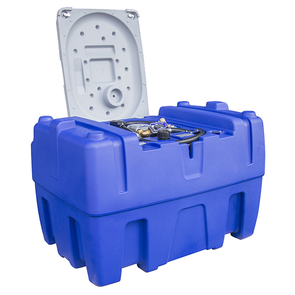 Mobil dieseltank 440l med lock 12V