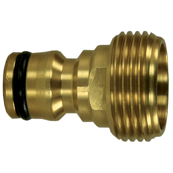 Koppling mässing 1/2"