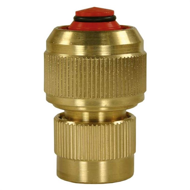 Slangkoppling mässing 12/15 mm (1/2") R-V