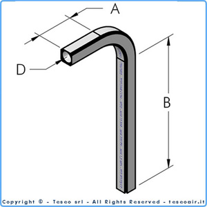Rörböj AP20 90 grader A80/B320