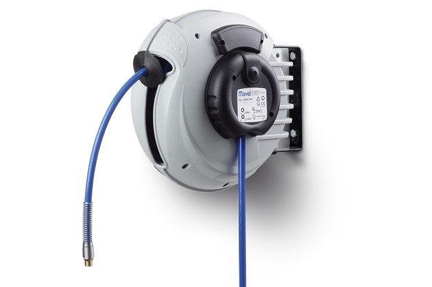 Slangupprullare luft vatten 15bar 10mm  8m