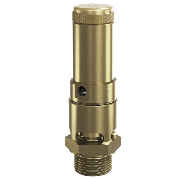 Säkerhetsventil 810-1/4" för luft 0,3 bar FKM