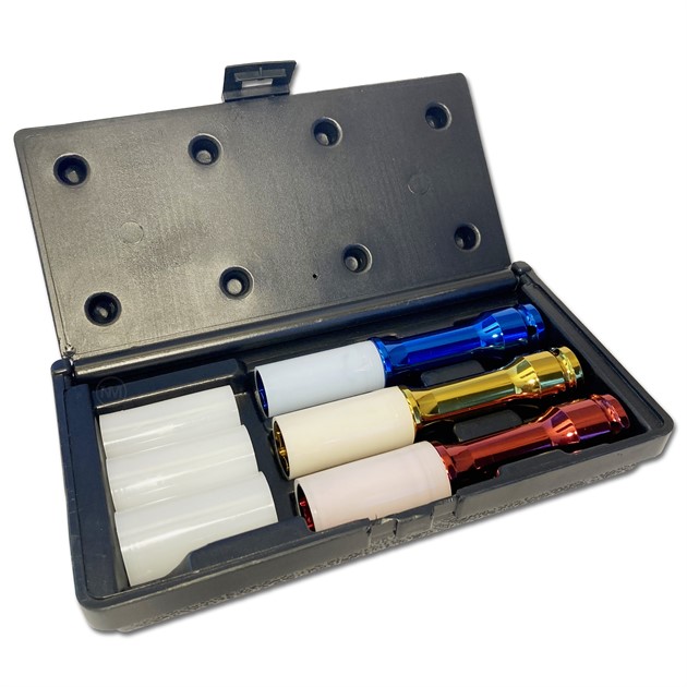 Krafthylsor 1/2" 17,19,21  L=150mm