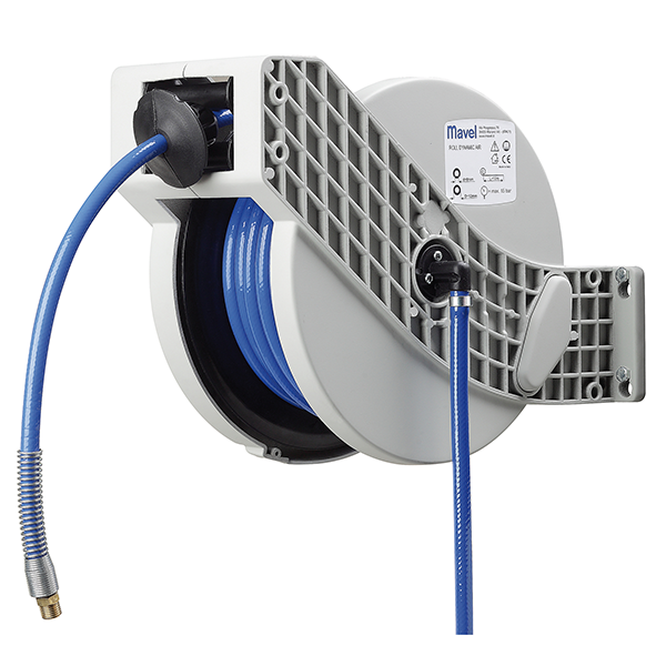 Slangupprullare luft vatten 15bar 10x15mm  8m