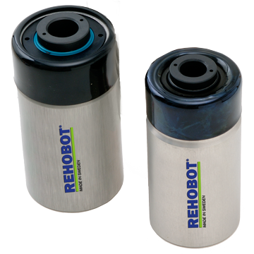 Enkelverkande hålcylinder aluminium CHFA