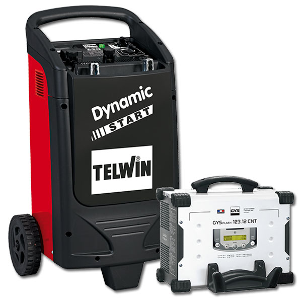 Batteriladdare och starthjälp