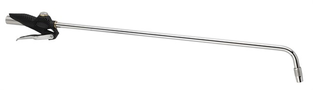 Oljehandtag med droppfritt munstycke-långt rör