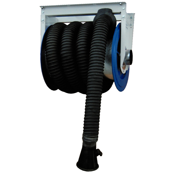 Slangupprullare 75mm slang 10m med ansl.