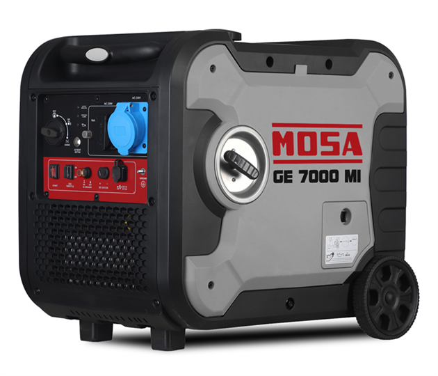 Elverk GE 7000 MI Inverterelverk 6,5kW 230V Genkins