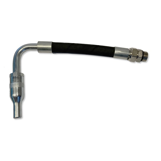 Lös slang för oljehandtag 90grader