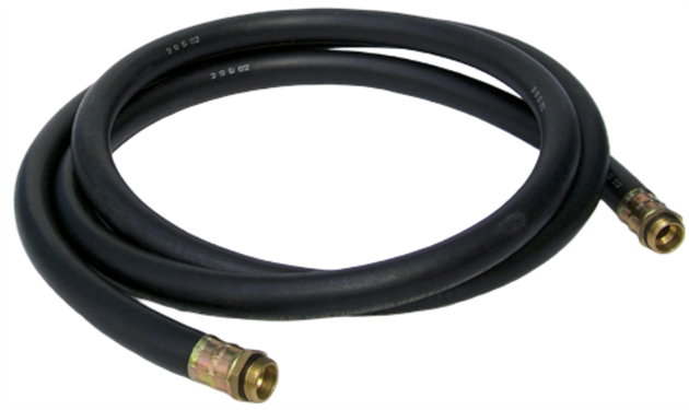 Tankningsslang 1" 6m kopplingar 1"+ 1"