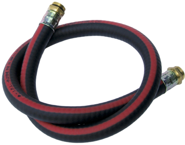 Tankningsslang 3/4" 4m kopplingar 1" + 1"