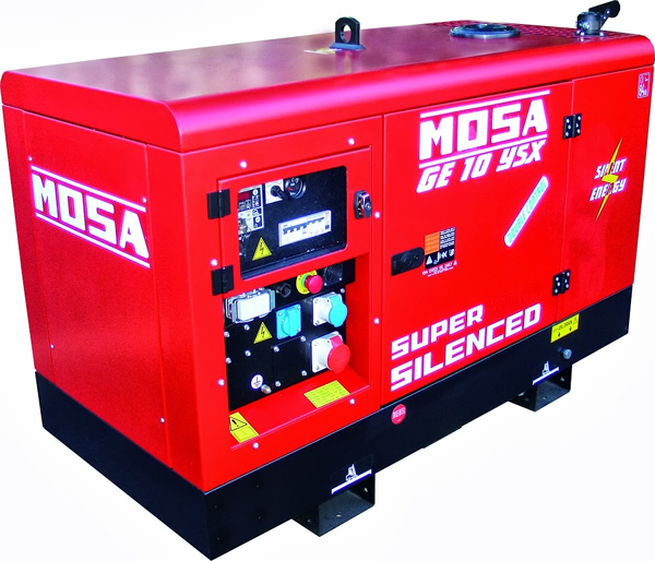 Elverk GE 10 YSX 9,5kVA 400V / 4,5kVA 230V Yanmar