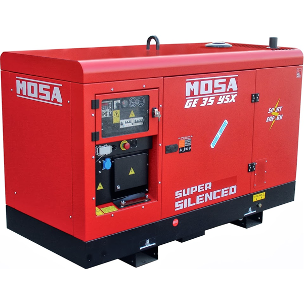 Elverk GE 35 YSX 38kVA 400V / 12,5kVA 230V Yanmar med digital panel