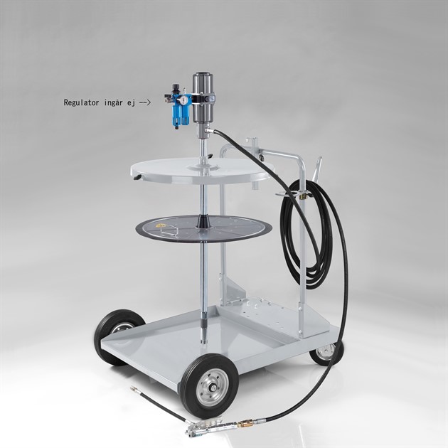 Smörjutrustning kompl.560-600mm med vagn ca200