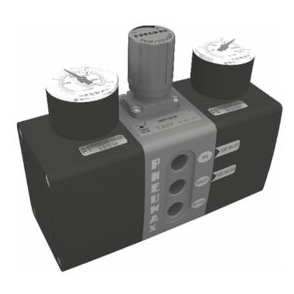 Booster med regulator 40mm 0-10bar till 0-20bar