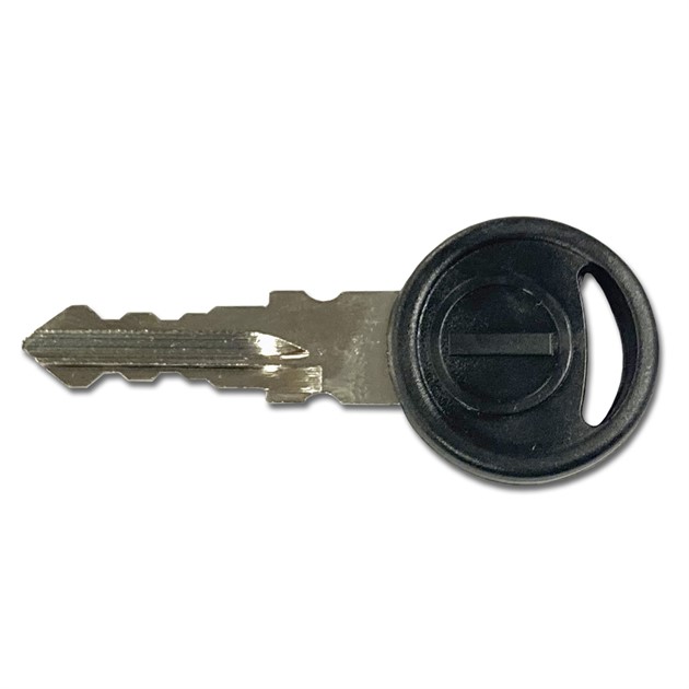 Nyckel till sopmaskin silver 510et