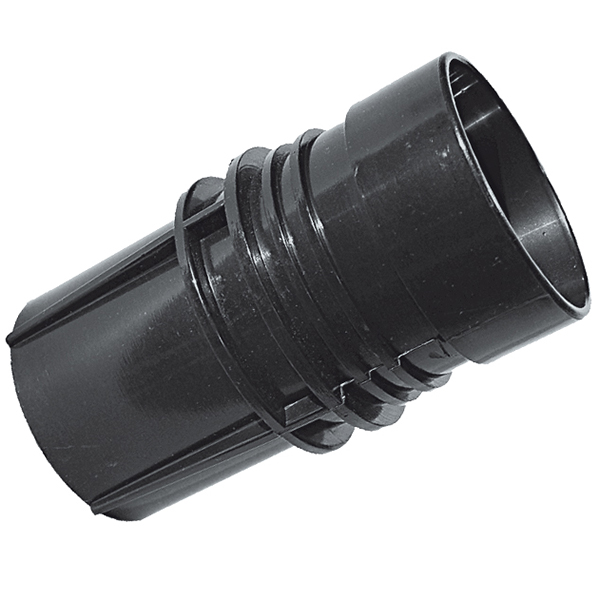 Slangmuff 60mm mot dammsugaren till sugslang 38mm