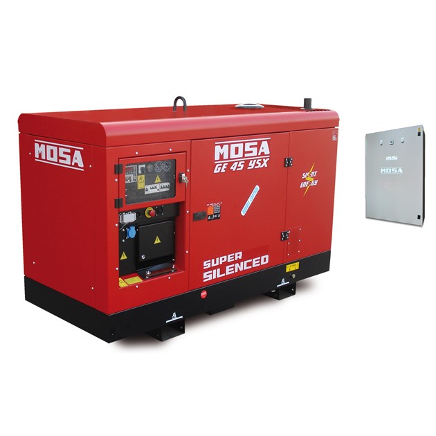 Elverk GE 45 YSX EAS 46kVA 400V / 15,5kVA Yanmar PAC42 dig.automat c