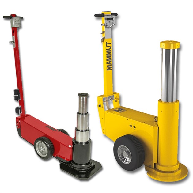 Domkrafter och pallbockar