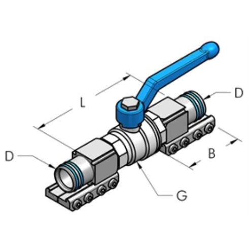 AP20-G1/2 Kulventil komplett