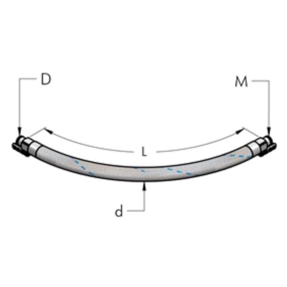 AP20-AP20 Flexslang L=700mm
