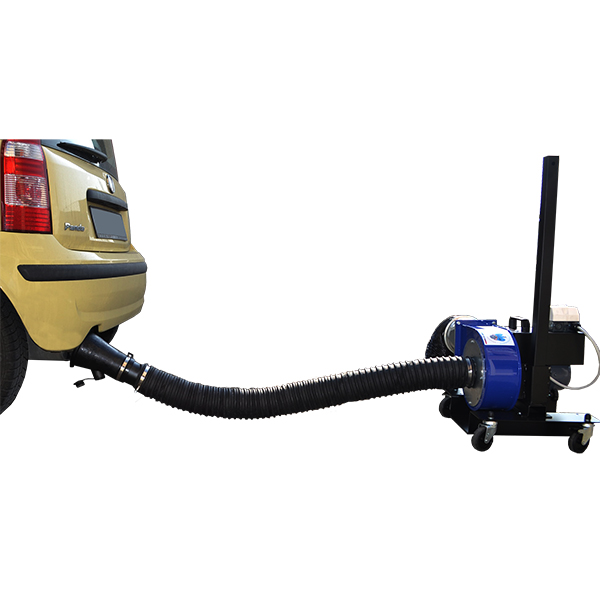 Mobilavgasfläkt med 10+0,5m slangar och munstycke BGT-100/140