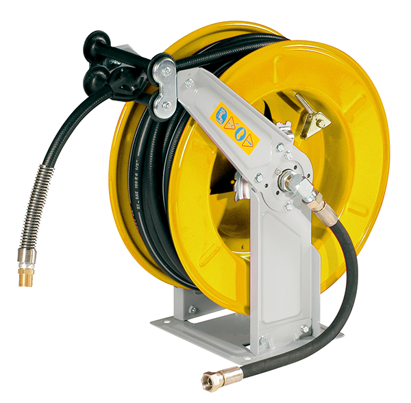 Slangupprullare olja 60bar 10mm 20m