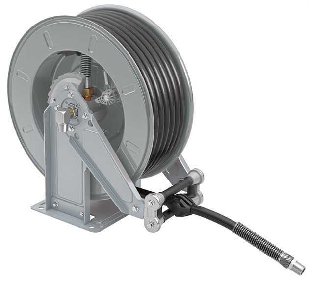 Slangupprullare luft vatten 18bar 13mm 20m