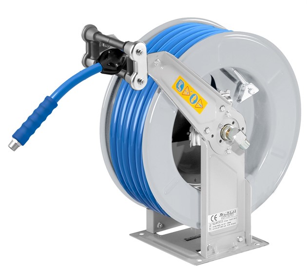 Slangupprullare hetvatten 400bar 10mm 20m